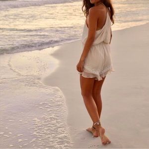 Dreamy NFC Sheer Romper - Never worn!